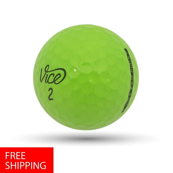 Pre-Owned 24 Vice Pro and Pro Plus Green 5A Used Recycled Golf Balls, by Mulligan Golf Balls