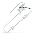 thumbnail image 2 of Woudy Front Right Power Window Regulator w/Motor for Kenworth T270 300 370 660 800 900, 2 of 9
