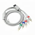 thumbnail image 3 of POINTERTECK RCA Audio Cable Video Plug HD TV Component AV Cord Line for Nintendo Wii U Wii Gray, 3 of 4