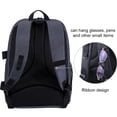 thumbnail image 3 of Sac à Dos Extérieur Portable Imperméable Résistant aux Rayures Double Épaules pour Appareil Photo Reflex Numérique, Appareil Photo de Sport, Trépied et Autres Accessoires de Photographie Gris, 3 of 7