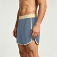 thumbnail image 6 of Asxite Plus Size Mens Pajamas Shorts Loose Breathable Solid Thin Casual Sleepwear, 6 of 7