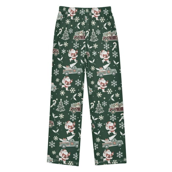 joogoo Christmas Tree Reindeer Pajama Pants Pj Bottoms Sleepwear Lounge L