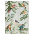 thumbnail image 1 of Erbanica Green Leaves Indoor Outdoor Rug, Unique Design, Easy to Clean, 1 of 5