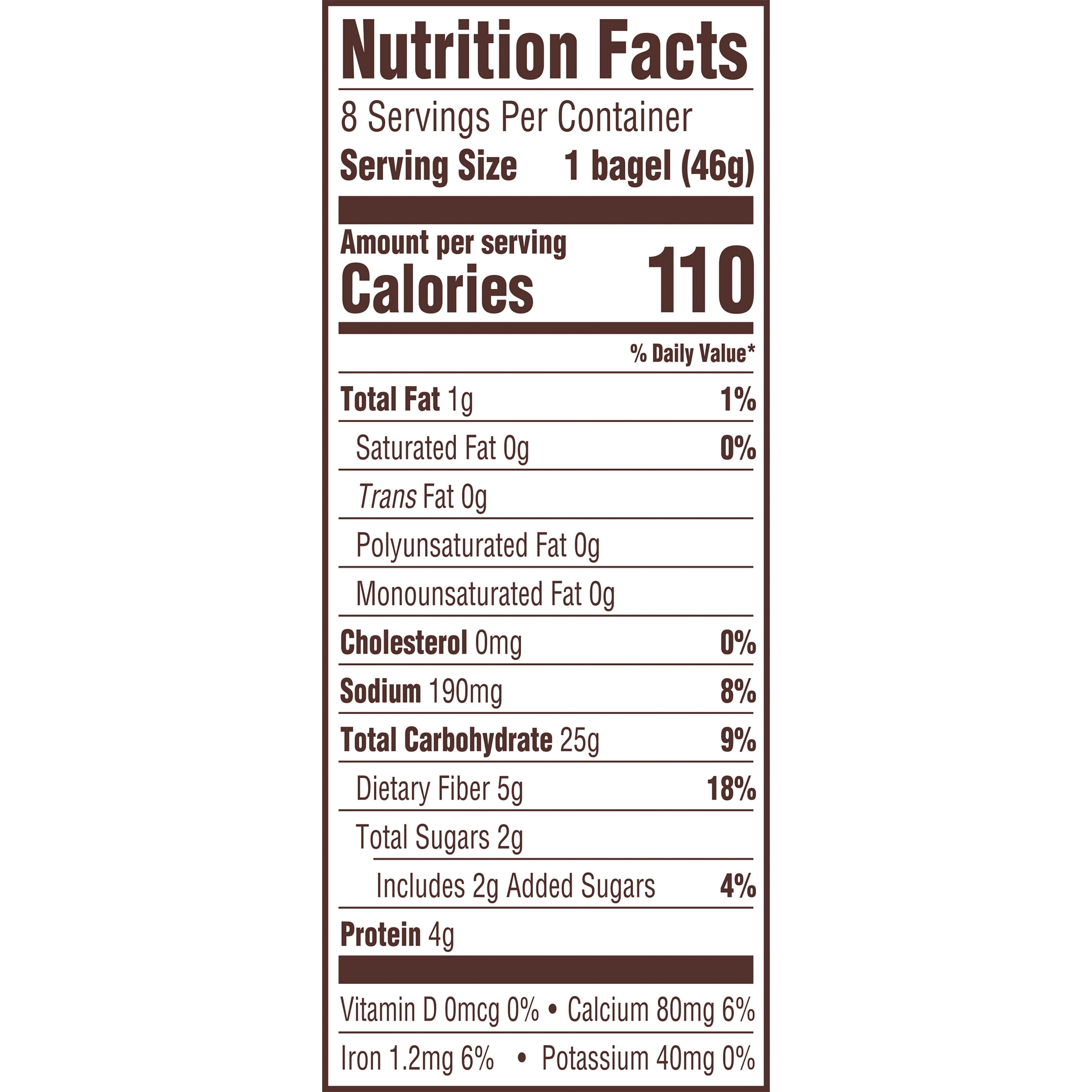 Everything Bagel Nutrition Facts Besto Blog