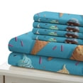 thumbnail image 5 of 3D Ice Cream Printed Comforter Cover Set Children Adult Unique Design Bedding Set Bedroom Decor,Full (80"x90"), 5 of 5