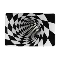 Logiee 3D Vortex Illusion Print Welcome Mats for Entryway,Door Mat for Front Door,Entry Mat,Doormat for Garden, Garage, Patio, Home, Porch Decor
