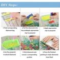 thumbnail image 4 of BYGFHLYW Diamond Painting Kits,Chrysanthemum Art Craft Diamond art Kits for Adults,Full Round Dril Home Wall Decor., 4 of 7