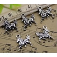 thumbnail image 3 of U8MO 10/30/50pc Jewelry DIY Horse Alloy Charms Pendants 16x16mm-10pcs, 3 of 5