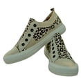 thumbnail image 4 of Gypsy Jazz Womens Alice Leopard Print No Lace Fashion Sneaker (Cream Leopard, 7), 4 of 4