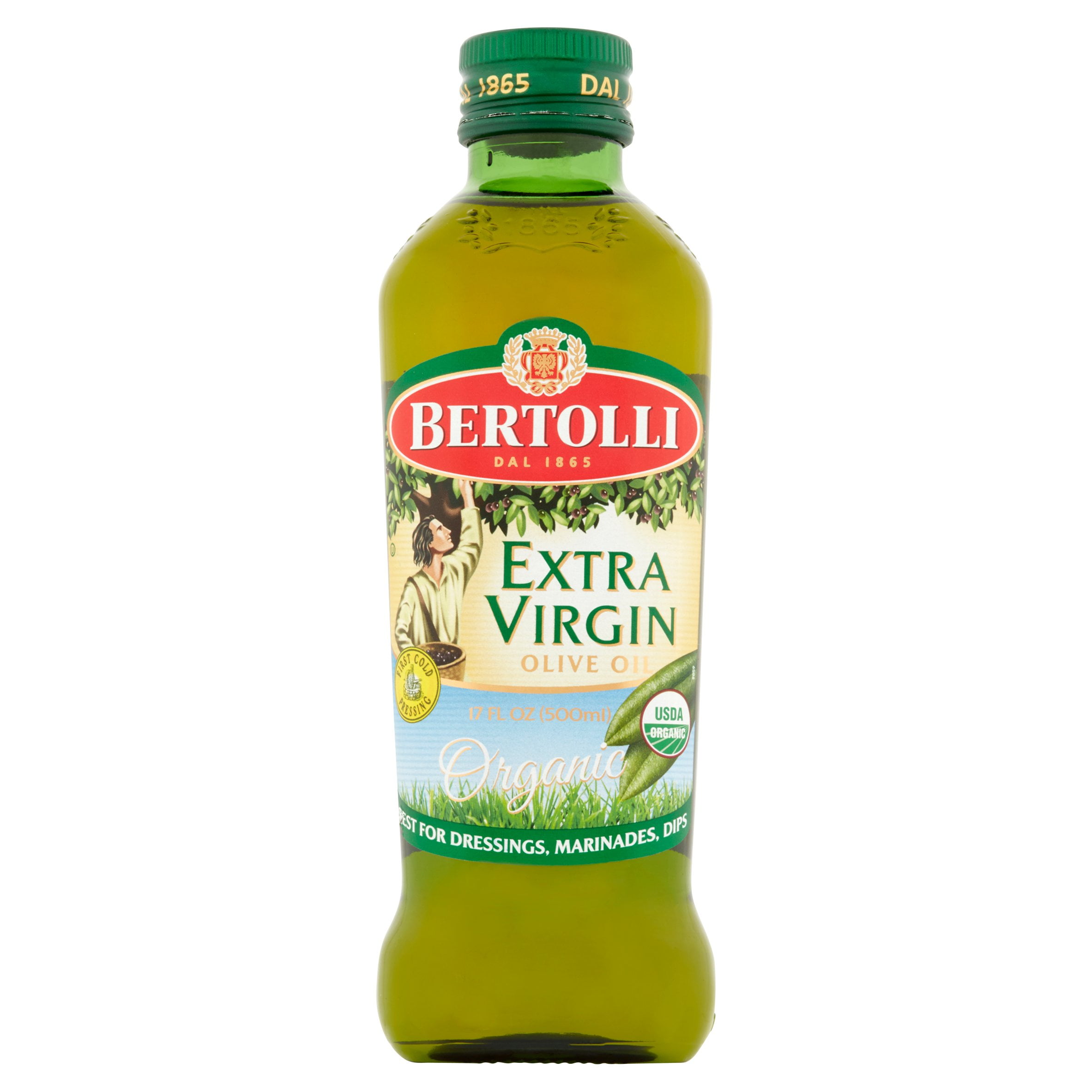Bertolli Organic Extra Virgin Olive Oil, 17 fl oz by Med Foods Inc