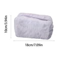 thumbnail image 3 of Colorful Zipper Makeup Pouch Cosmetic Bag Organizer for Lipstick Jewelry Accessories Travel Home Office, 3 of 6