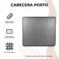 thumbnail image 2 of Colchon Individual Spring Air modelo Smith con Box y Cabecera gris, 2 of 7