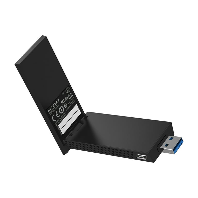 kolbøtte Labe God følelse NETGEAR - AC1200 Dual-Band USB 3.0 WiFi Adapter, up to 867Mbps  (A6210-10000S) - Walmart.com