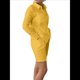 thumbnail image 3 of Bonitos Conjuntos Casuales Elegantes de Estilo Jardín para Vacaciones, Ropa Monocromática Amarillo XXXL, 3 of 7