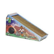 Cosmic Alpine Inclined Cat Scratcher With Catnip