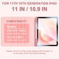 thumbnail image 2 of Funda de iPad con teclado Kiloob para iPad 11.ª generación 10.9 pulgadas, 2 of 7