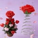 thumbnail image 1 of Adornos para San Valentín, regalos para San Valentín, rosa roja de San Valentín, adorno para la copa del árbol de primavera, decoración romántica con flores artificiales para mesas, repisas y regalos,, 1 of 8
