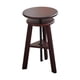 thumbnail image 1 of Taburete de bar de madera con altura ajustable para galería y cocina. Nuez, 1 of 9