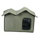 thumbnail image 4 of Refugio plegable para mascotas, caseta de tela Oxford para gatos, resistente a la lluvia, para gatos salvajes, caseta para perros Verde, 4 of 9