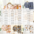 thumbnail image 3 of Boys And Girls Soft Pajamas Cotton Toddler Pjs Long Sleeve Kid Sleepwear Sets,6-12 Months 12-24 Months 2t 3t 4t 5t 6t 7t 8t 9t Children Orange 7-8 Years, 3 of 5