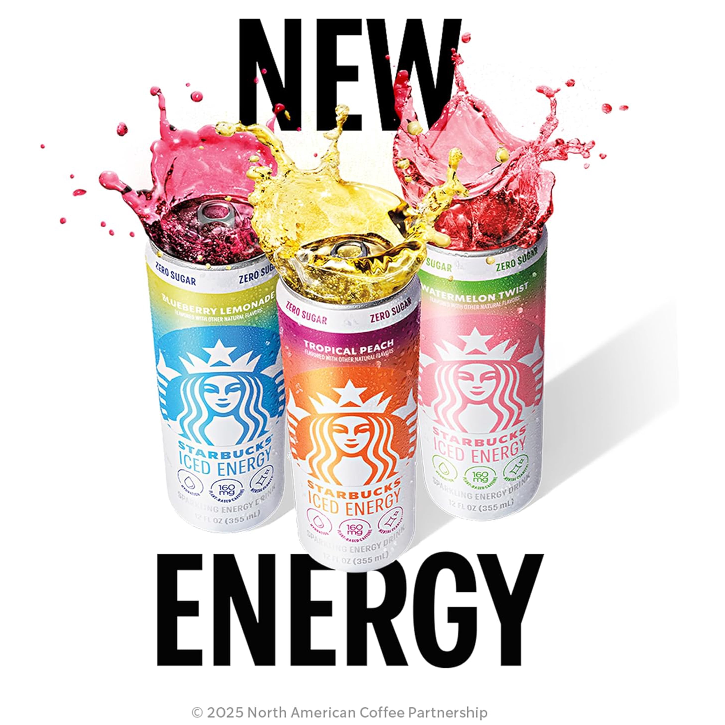 Starbucks Iced Energy Blueberry Lemonade 12 fl oz Can