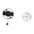 thumbnail image 1 of Reloj de pared,Reloj de pared colgante con forma de pájaro,de acrílico negro.,Reloj de pared,Reloj de pared decorativo,moderno y elegante,Reloj de pared redondo silencioso,sin tictac,ideal, 1 of 8