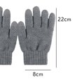 thumbnail image 2 of Women Men Winter Touch Screen Gloves Warm Knit Texting Gloves, 2 of 5