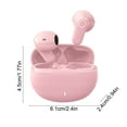 thumbnail image 3 of Wireless Earbuds, Bluetooth Headphones, for Samsung, HiFi Stereo Sound Earphones, Mic Noise Cancelling Headset, 3 of 7