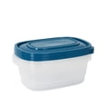 thumbnail image 3 of Mainstays Semi Durable Square 8cup Plastic Food Storage Container 3 Pack, A Practical Choice for Dry Goods and Bulk Ingredients, 3 of 10