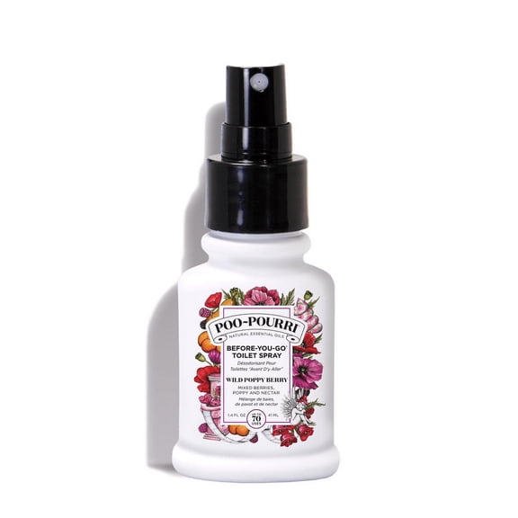 Poo-Pourri Before You Go Toilet Spray, Wild Poppy Berry, 1.4 oz