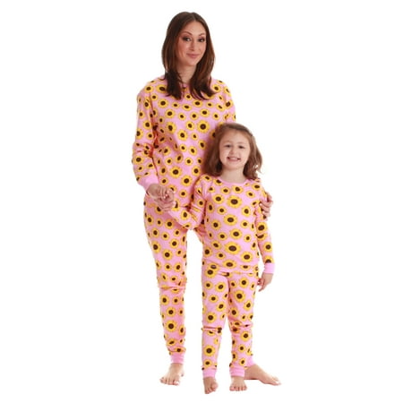 Just Love Mommy and Me Pajamas Set (Sunflower Womens 2X)