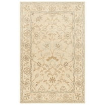 SAFAVIEH Wyndham Callista Oriental Wool Area Rug, Light Gold, 5' x 8'