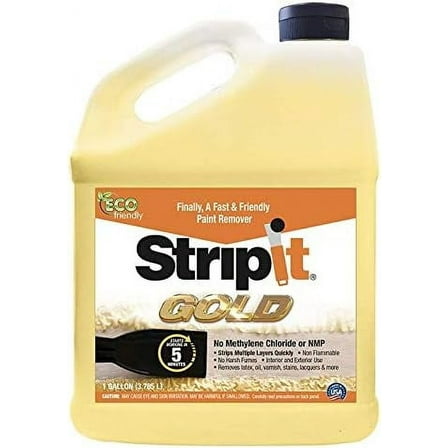 Chemique StripIt GOLD Paint Remover, Eco-Friendly (Qt or Gal) (1, Gallon)