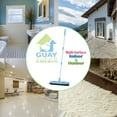 thumbnail image 6 of Guay Clean Rubber Broom with Squeegee - Telescopic Handle - Cleans Pet Hair Fur Dirt and Spills - for Household Floor Carpets Tiles Windows - Blue, 6 of 6