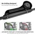 thumbnail image 3 of Reposabrazos para carrito de golf con portavasos Roykaw para EZGO/Club Car/Yamaha, 3 of 8