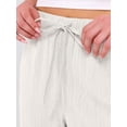thumbnail image 5 of ANRABESS Womens Casual Wide Leg Pants Elastic Waist Drawstring Lightweight Flowy Beach Palazzo Pants with Pockets, 5 of 8