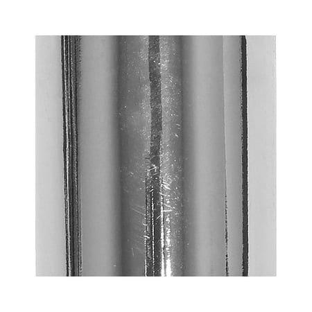 Simple Designs - Modern Iron Lantern Floor Lamp with Glass Shade - Chrome