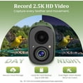 thumbnail image 5 of COOLFLY 2.5K Smart Bird Feeder Camera with Solar Panel & Gooseneck Mount, AI Bird Identification, Wireless Outdoor Bird Watching Camera, 5 of 7