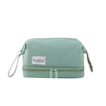 thumbnail image 6 of Elegant Sweet Storage Cases Letter For Women Large-capacity Toiletries Organizer Waterproof Makeup Bag Korean Storage Bag Travel Cloud Cosmetic Bag BLUE M, 6 of 8