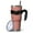 Red Christmas Santa, variant on 40oz Tumbler,Red Christmas Reindeer Pattern Insulated Tumblers with Removable Handle,Stainless Steel Double Vacuum Coffee Tumbler Cup with Straw for Home,Office,Travel,Party