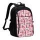 thumbnail image 1 of Disketp Garden Gnomes Mochila de Viaje Estampada para Laptop con Puerto de Carga USB, Mochila Impermeable para Computadora – Regalo para Hombres y Mujeres, 1 of 7