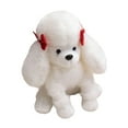 thumbnail image 2 of Muñeco de peluche de perro de 7,87 pulgadas, adorable y tierno, adorno para sofá, juguete de peluche. Blanco, 2 of 9