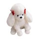 thumbnail image 3 of Muñeco de peluche de perro de 7,87 pulgadas para decoración, juguete de simulación de perro de dibujos animados para niños, regalos de cumpleaños para Blanco, 3 of 10