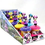 Disney Minnie Mouse 3oz Softee Dough Figure Stamper 10ct Assorted in PDQ- SHIP 2 PCS RANDOMLY