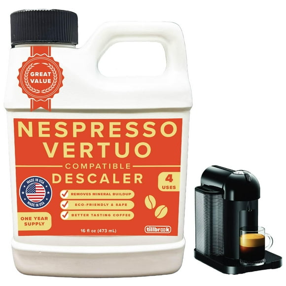 Descalcificador para cafetera Tillbrook compatible con Nespresso