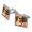 Silver, variant on Some People Spread Sunshine I Hate Those People Funny Humor Square Cufflink Set - Silver or Gold