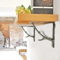 thumbnail image 3 of NACH Rustic Branch Shelf Bracket, Wall Mount Shelving Brackets (2 Pack), JS-90-078AM, 3 of 5