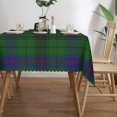 thumbnail image 3 of Rectangle Table Cloth, Scottish Clan Davidson Tartan Plaid Resistant Washable Tablecloth Decorative Table Cover for Dining, Indoor and Outdoor, 3 of 6