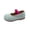 Green, variant on Toddler Girls Solid Round Toe Princess Dress Shoes, Non Slip Soft Comfort Sole Slip On Casual Footwear for Little Girls Daily Outfits Pink 4 Years