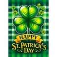 thumbnail image 2 of America Forever Happy St Patrick's Day Garden Flag, 12.5 x 18 inch Double Sided, Four Leaf Clover Shamrock Irish Pride Lucky Charm Seasonal Outdoor Decorations Yard Flag, 2 of 5